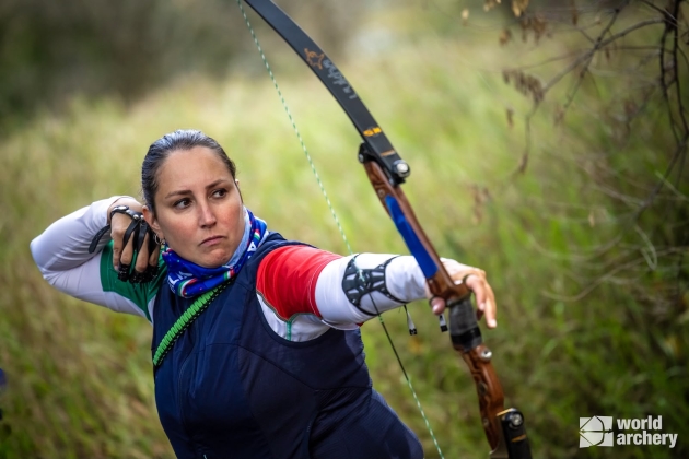 Photo: notiziarioisoleolie.it Serena Saltalamacchia Wins World Silver in Traditional Archery